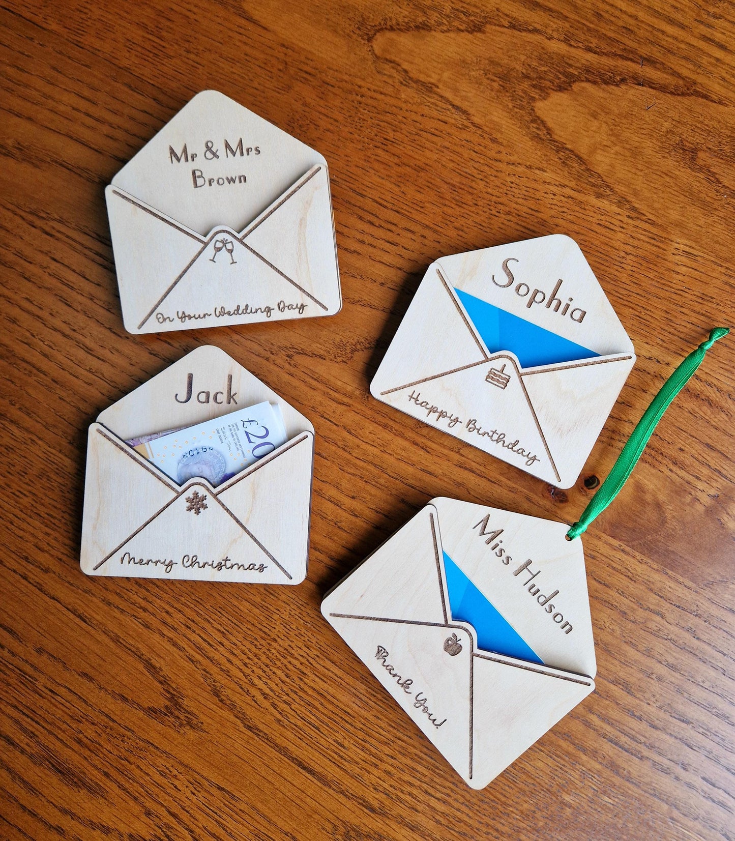 Envelope Gift Card Holder