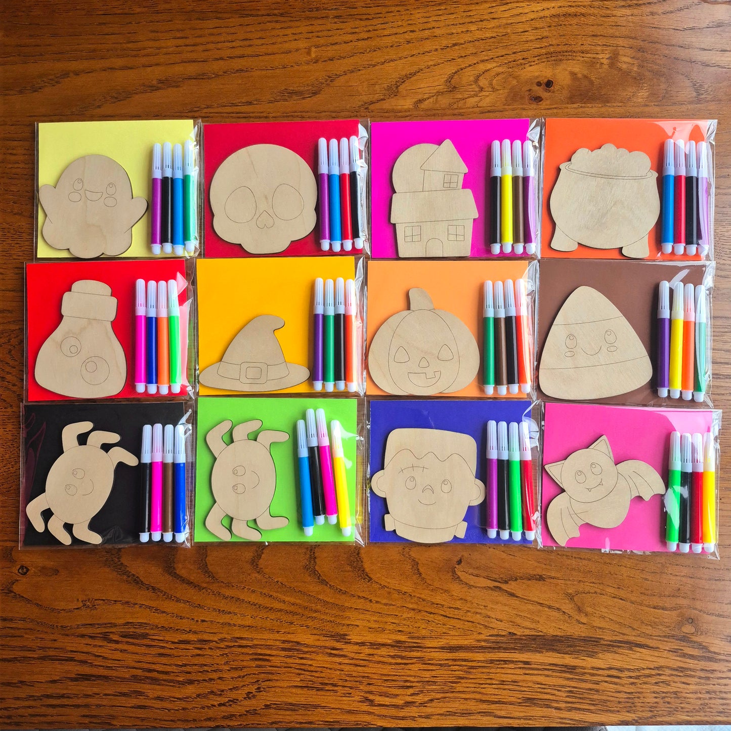 Halloween Colour Your Own Kit Party Favours