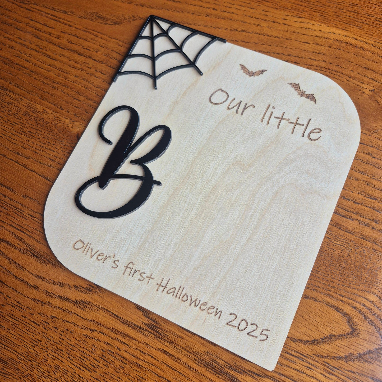 Our Little Boo Plaque