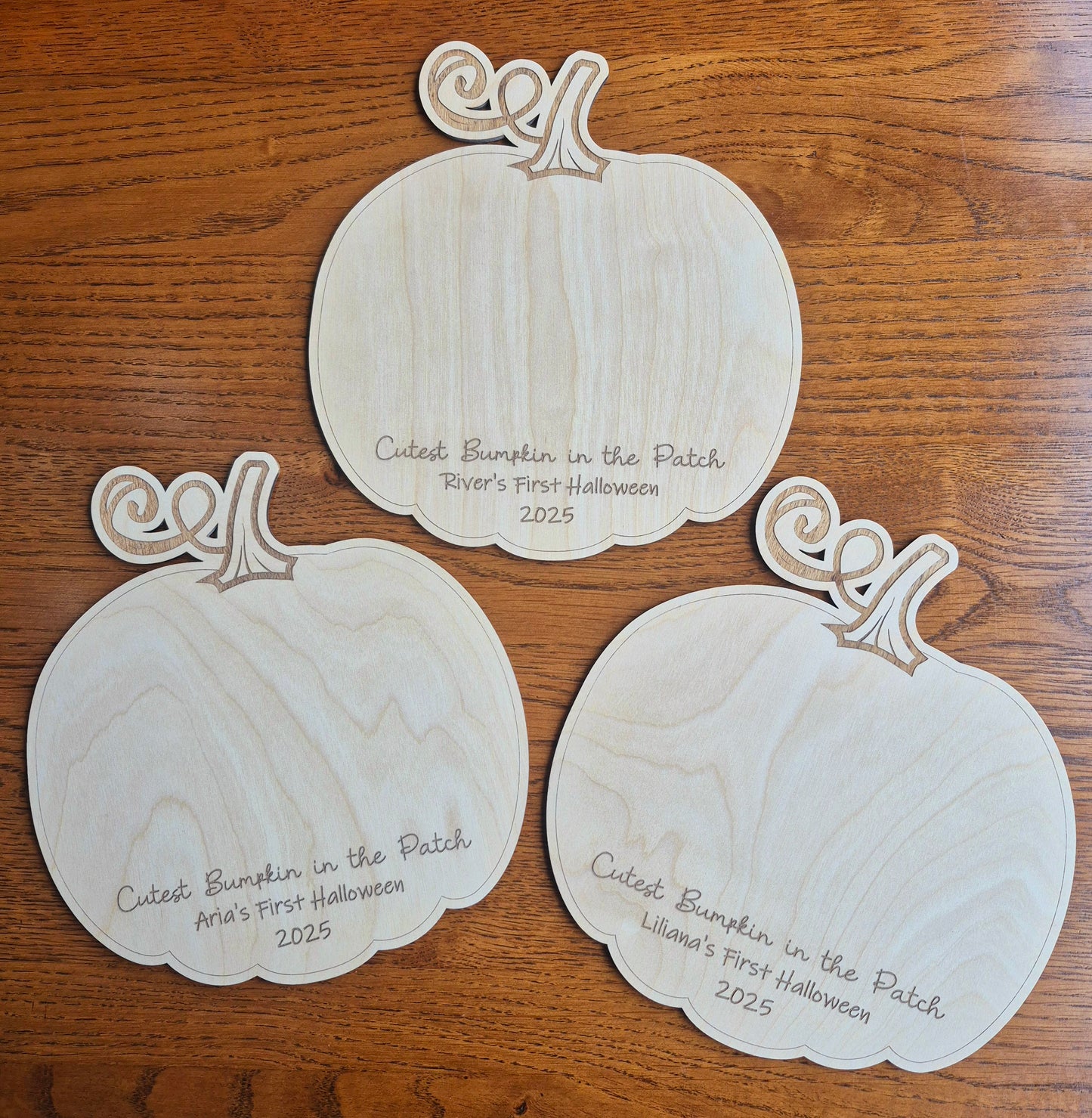 My First Halloween Bumpkin Plaque