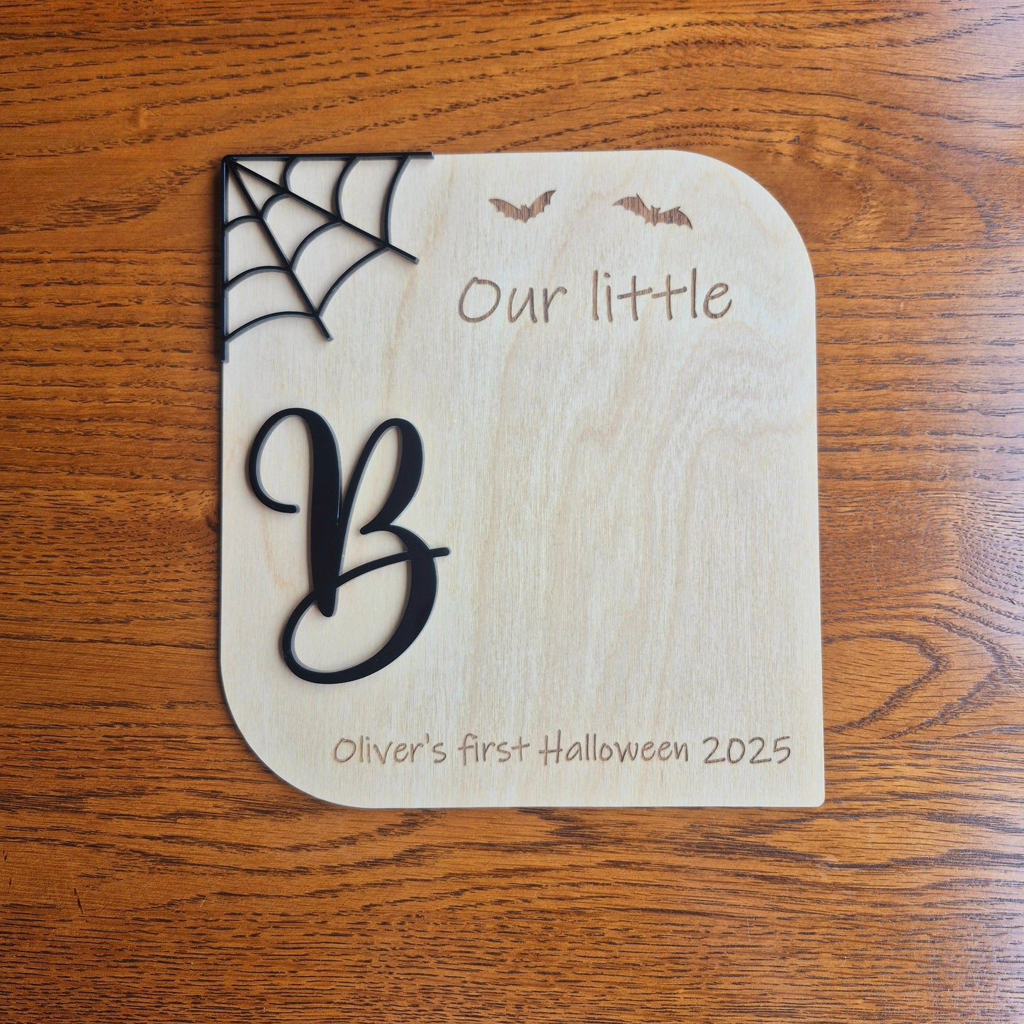 Our Little Boo Plaque