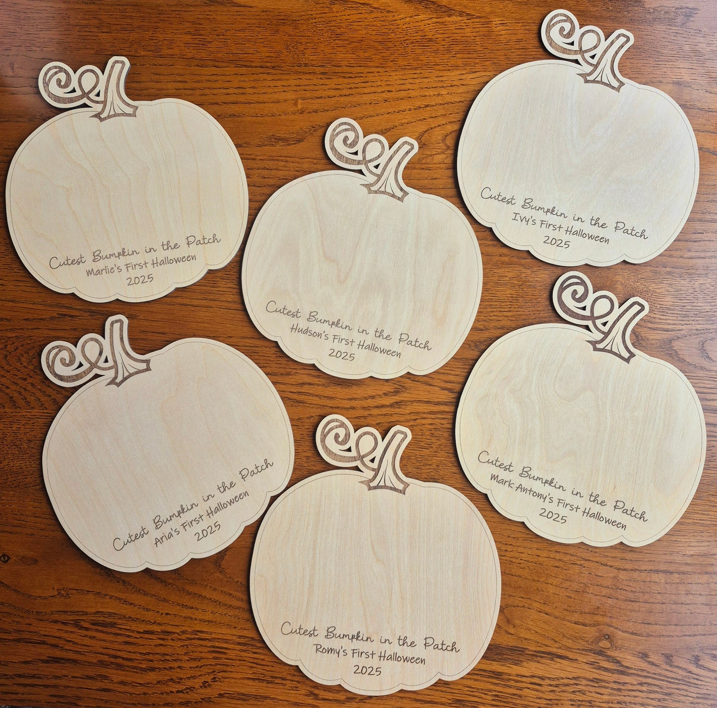 My First Halloween Bumpkin Plaque