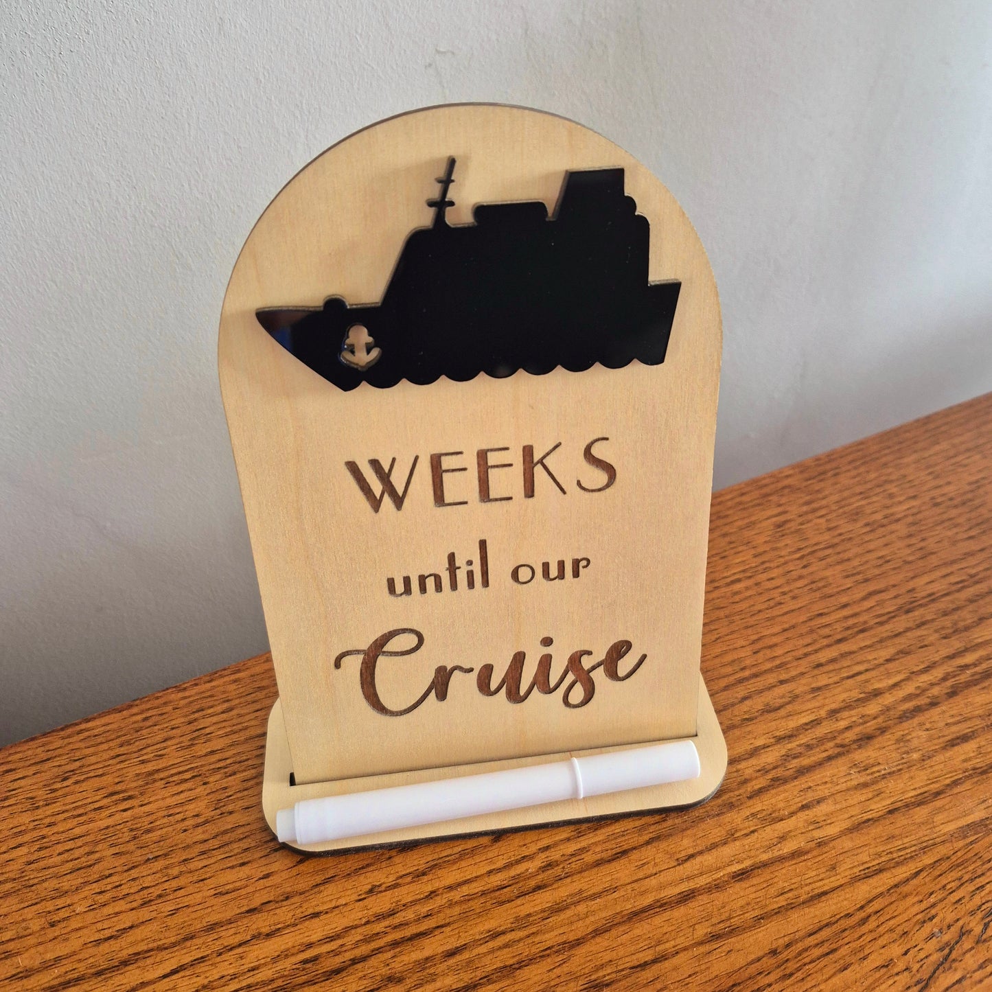 Cruise Countdown Plaque