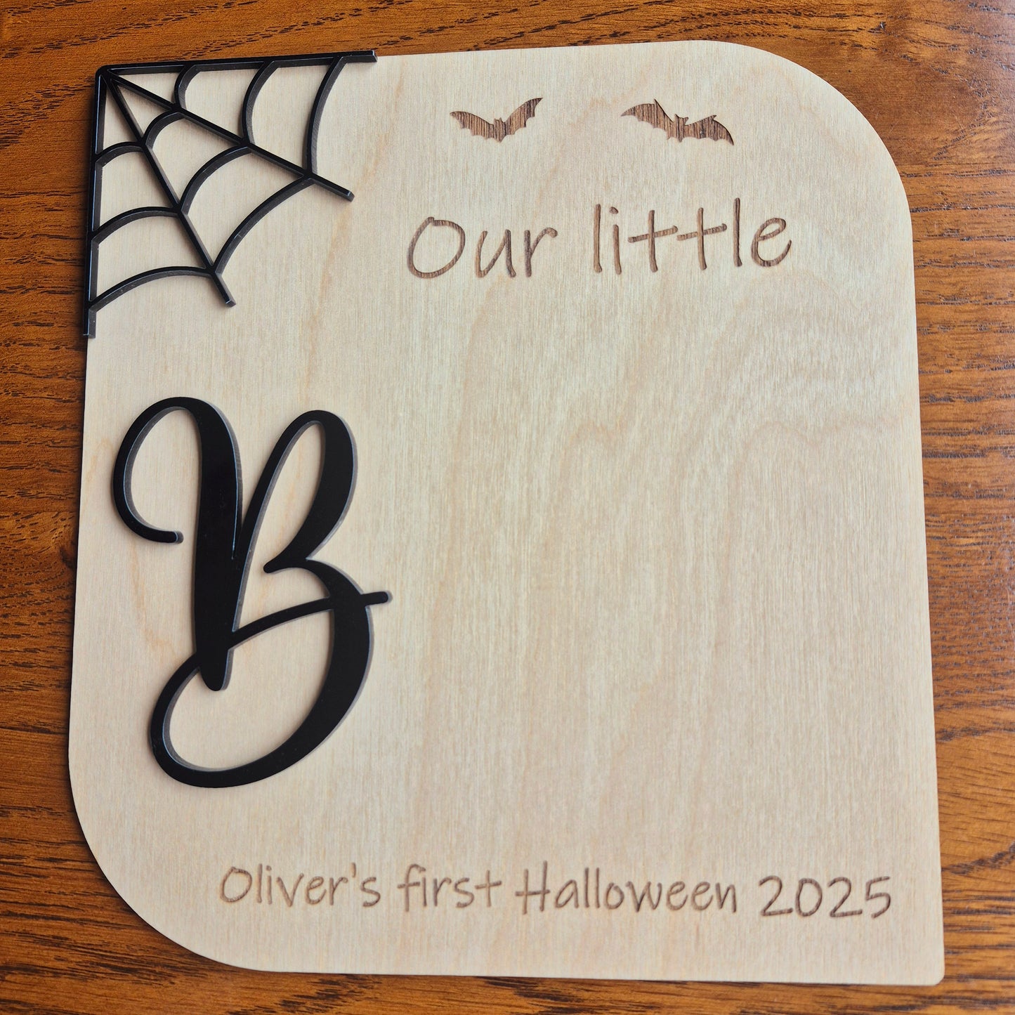 Our Little Boo Plaque