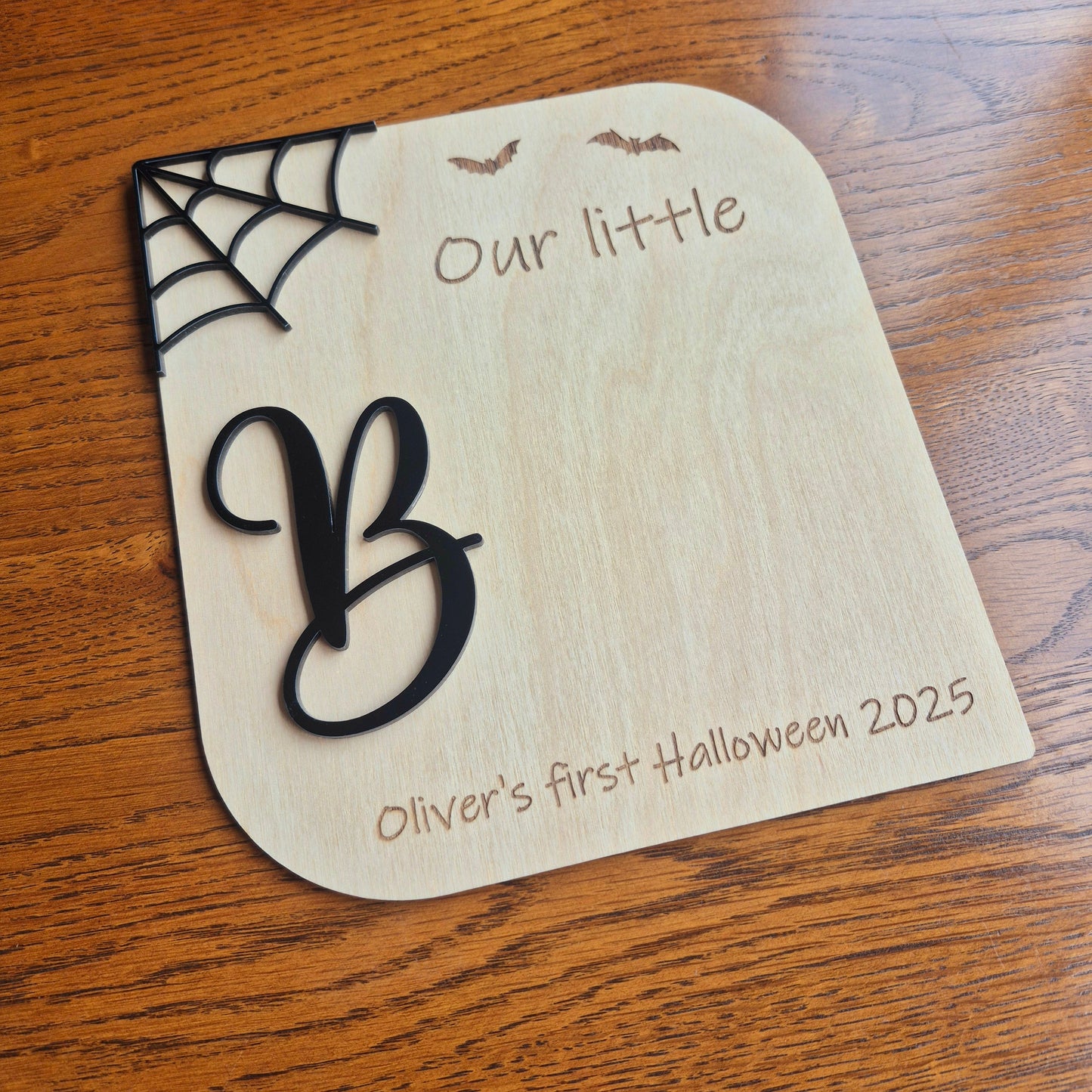 Our Little Boo Plaque