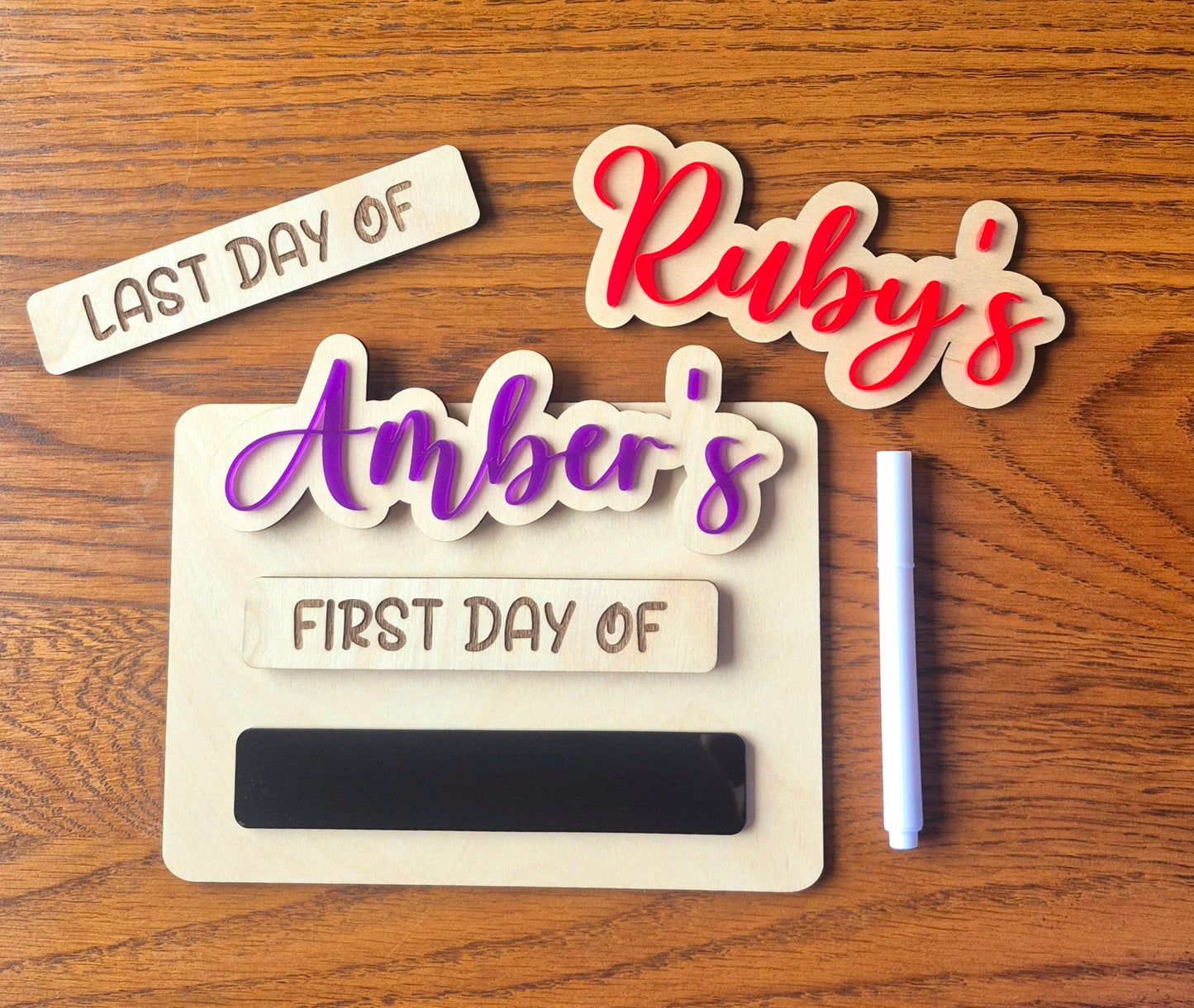 First Day of School Board