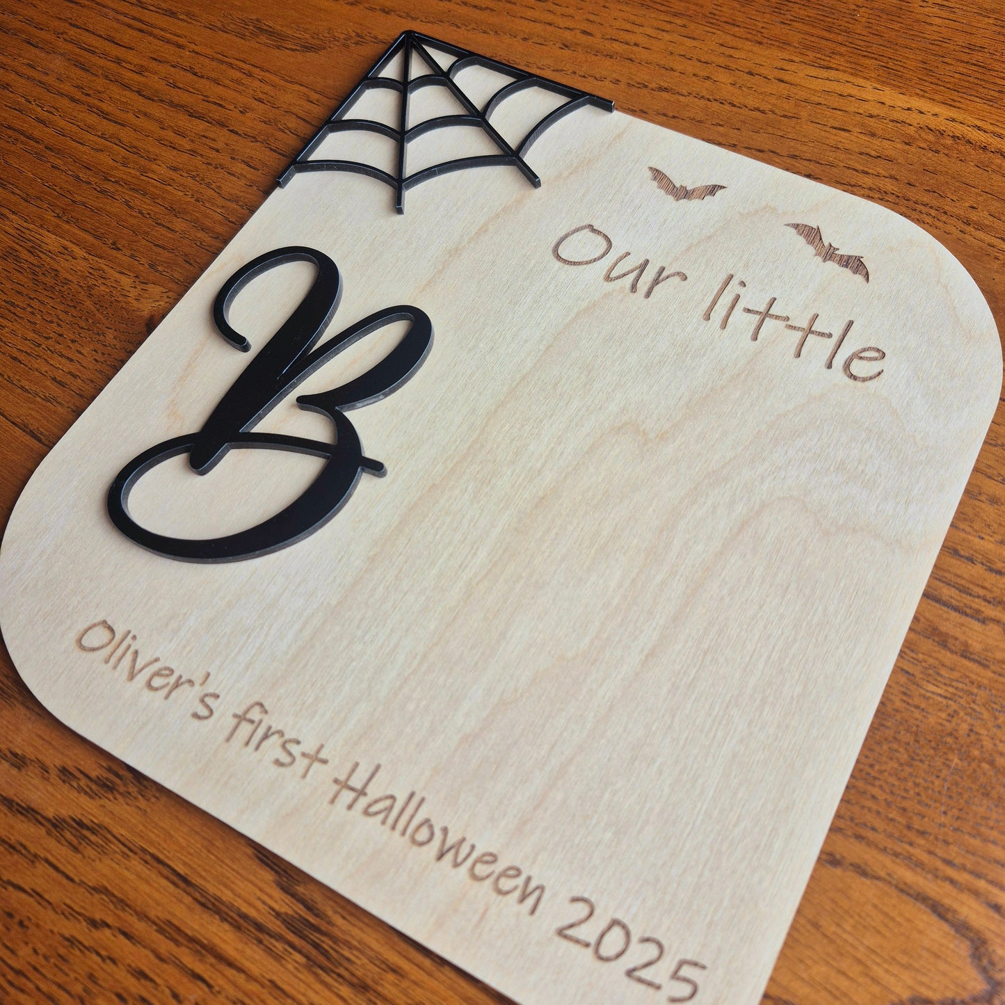 Our Little Boo Plaque