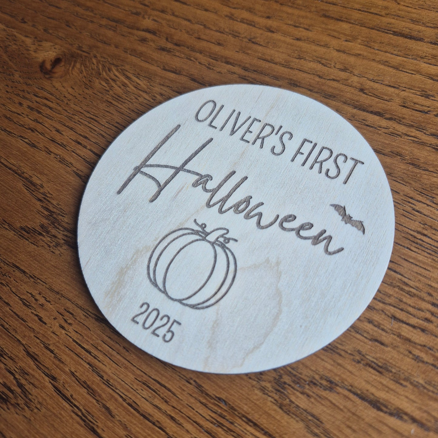 My First Halloween Pumpkin Disc