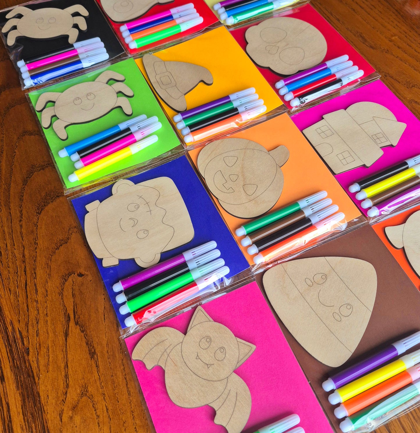 Halloween Colour Your Own Kit Party Favours