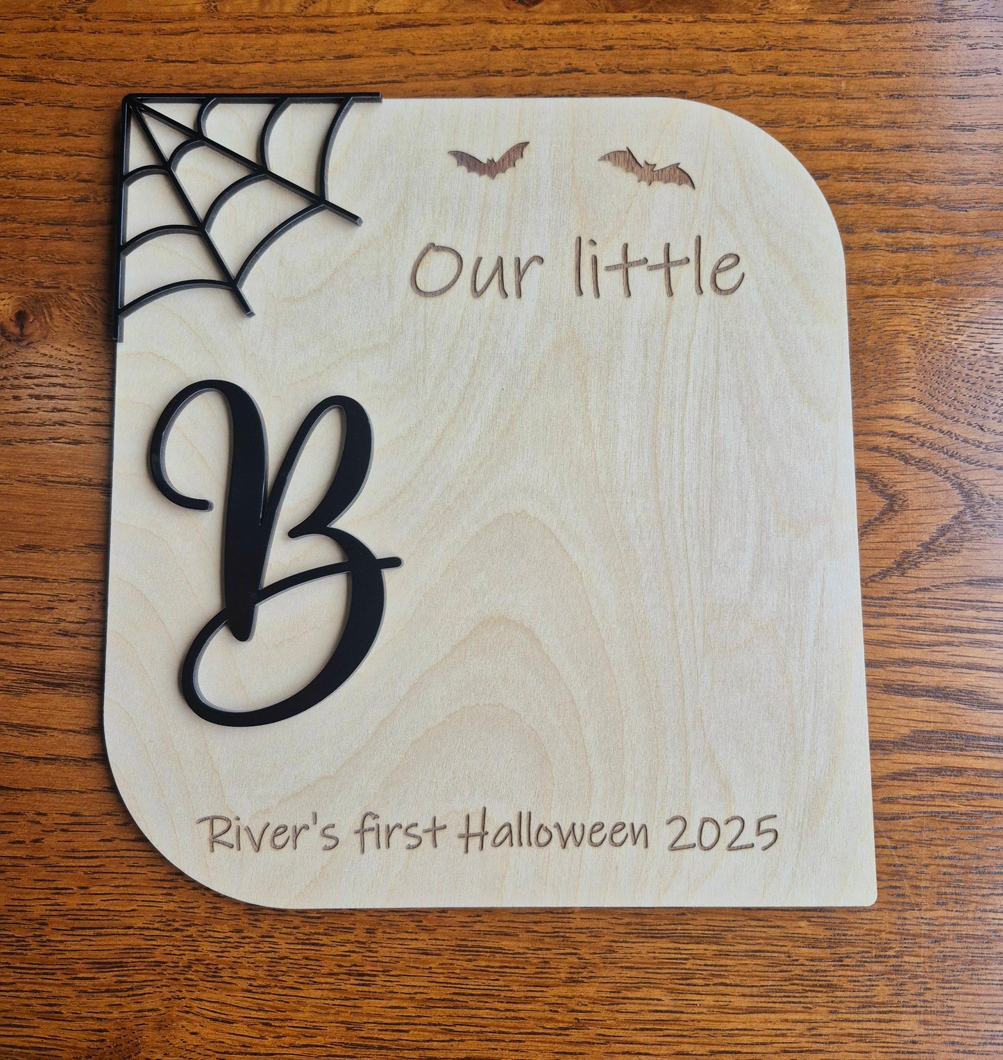 Our Little Boo Plaque