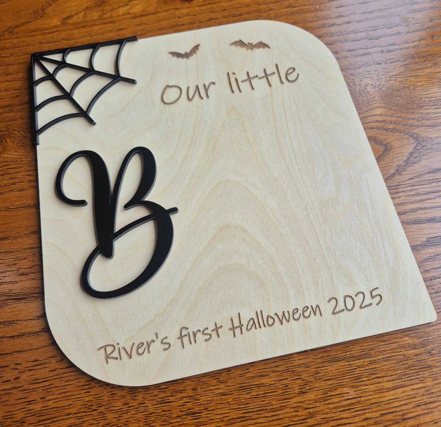 Our Little Boo Plaque