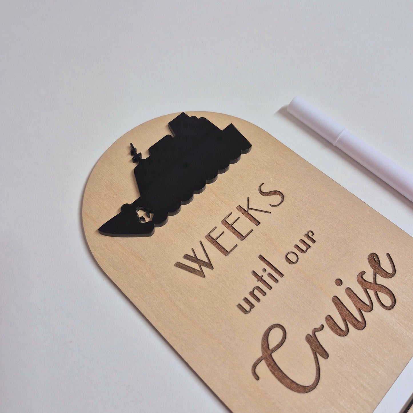 Cruise Countdown Plaque