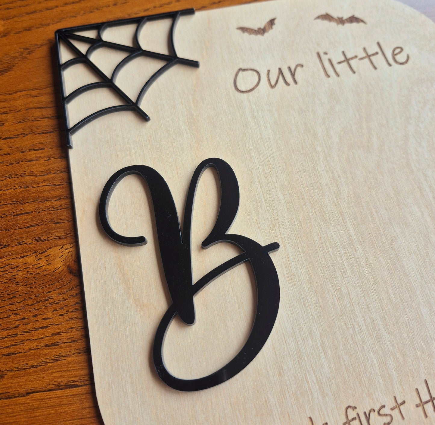 Our Little Boo Plaque