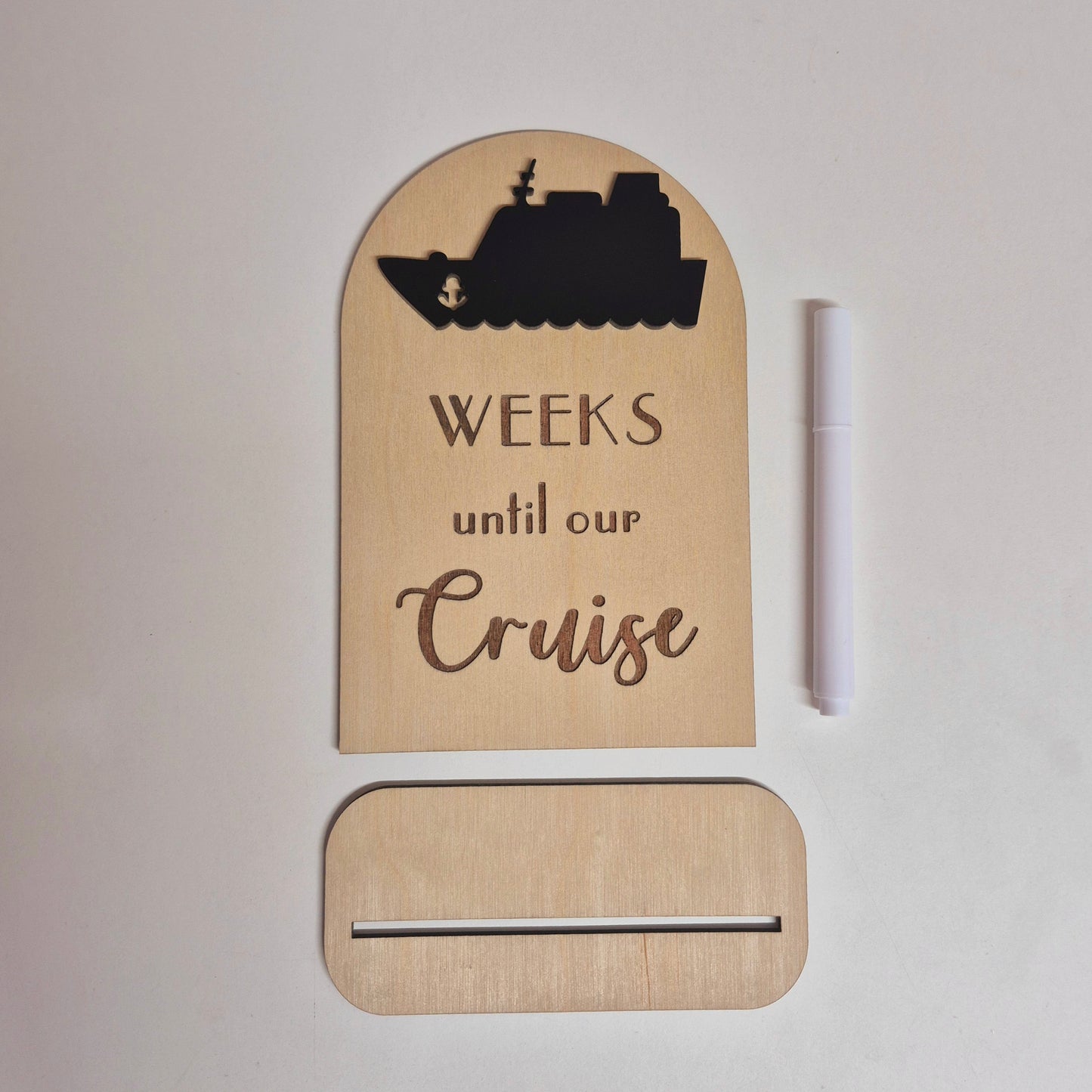 Cruise Countdown Plaque