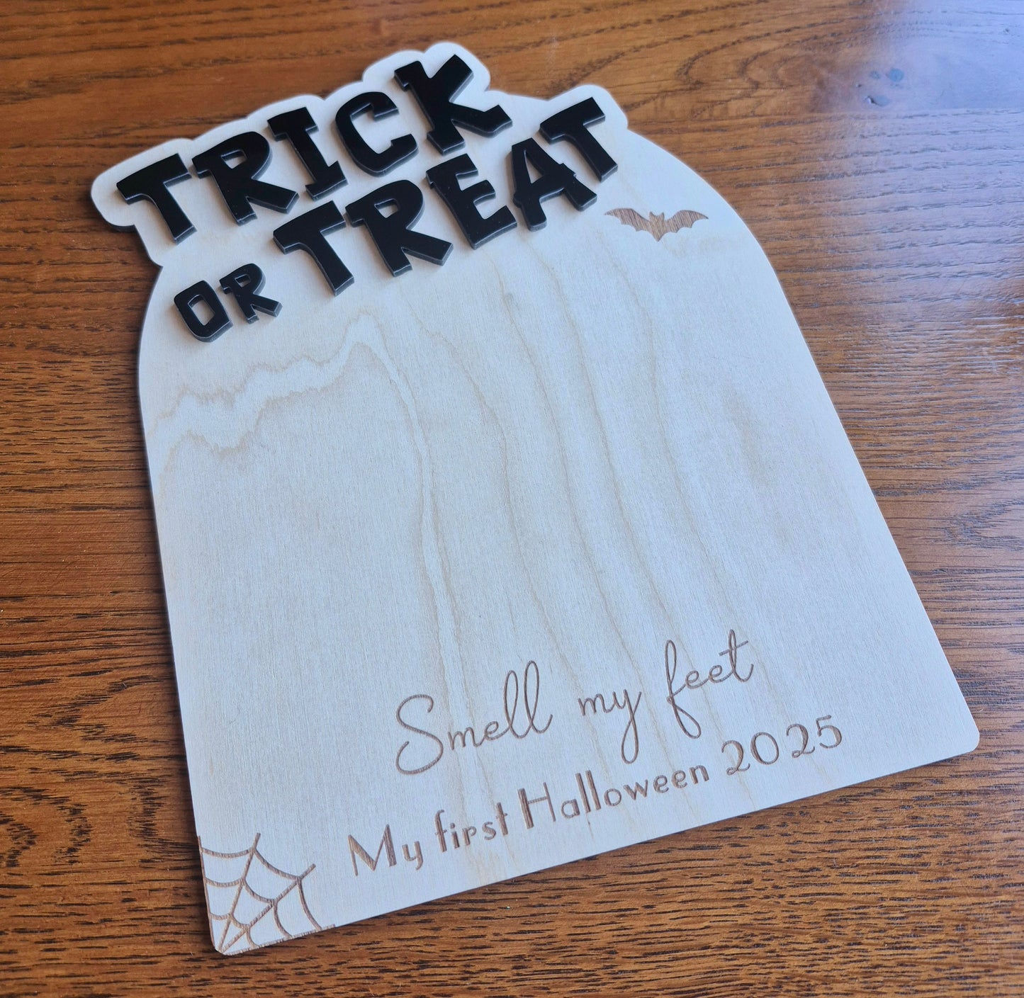 Trick or Treat Smell My Feet Plaque