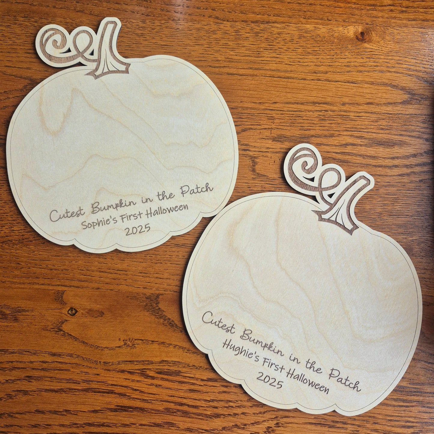 My First Halloween Bumpkin Plaque