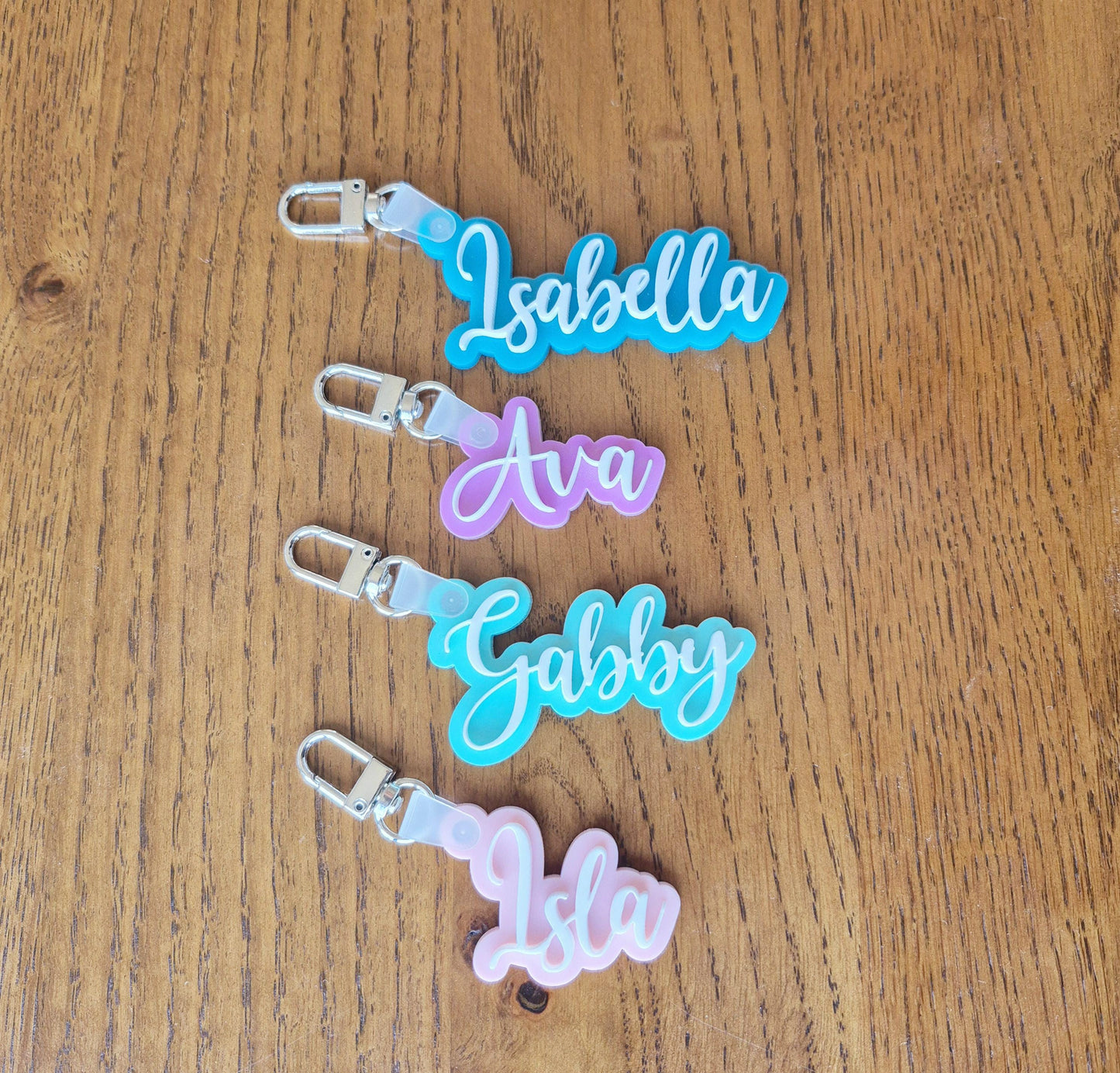 Name School Bag Tag