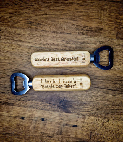 Wooden Bottle Opener