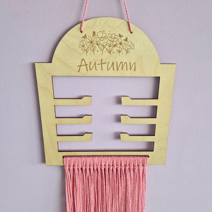 Flowers Hair Bow Holder
