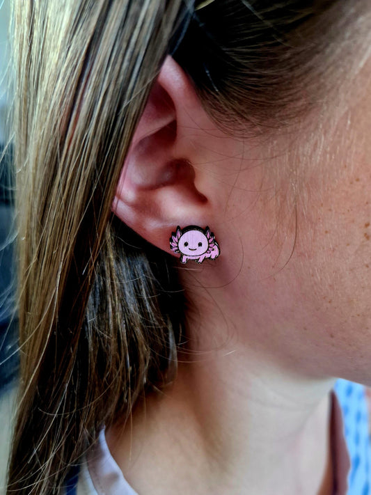 Axolotl Earrings