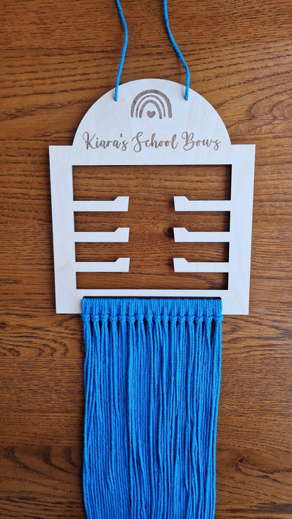 Rainbow Hair Bow Holder