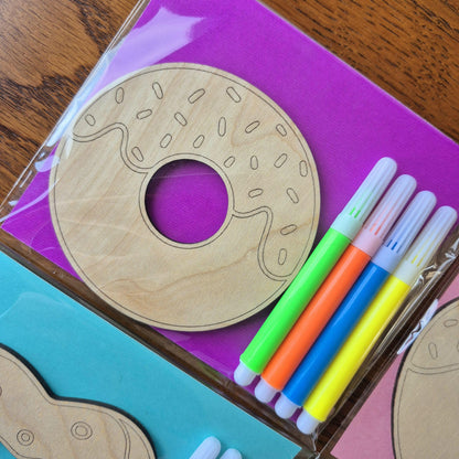 Colour Your Own Donut