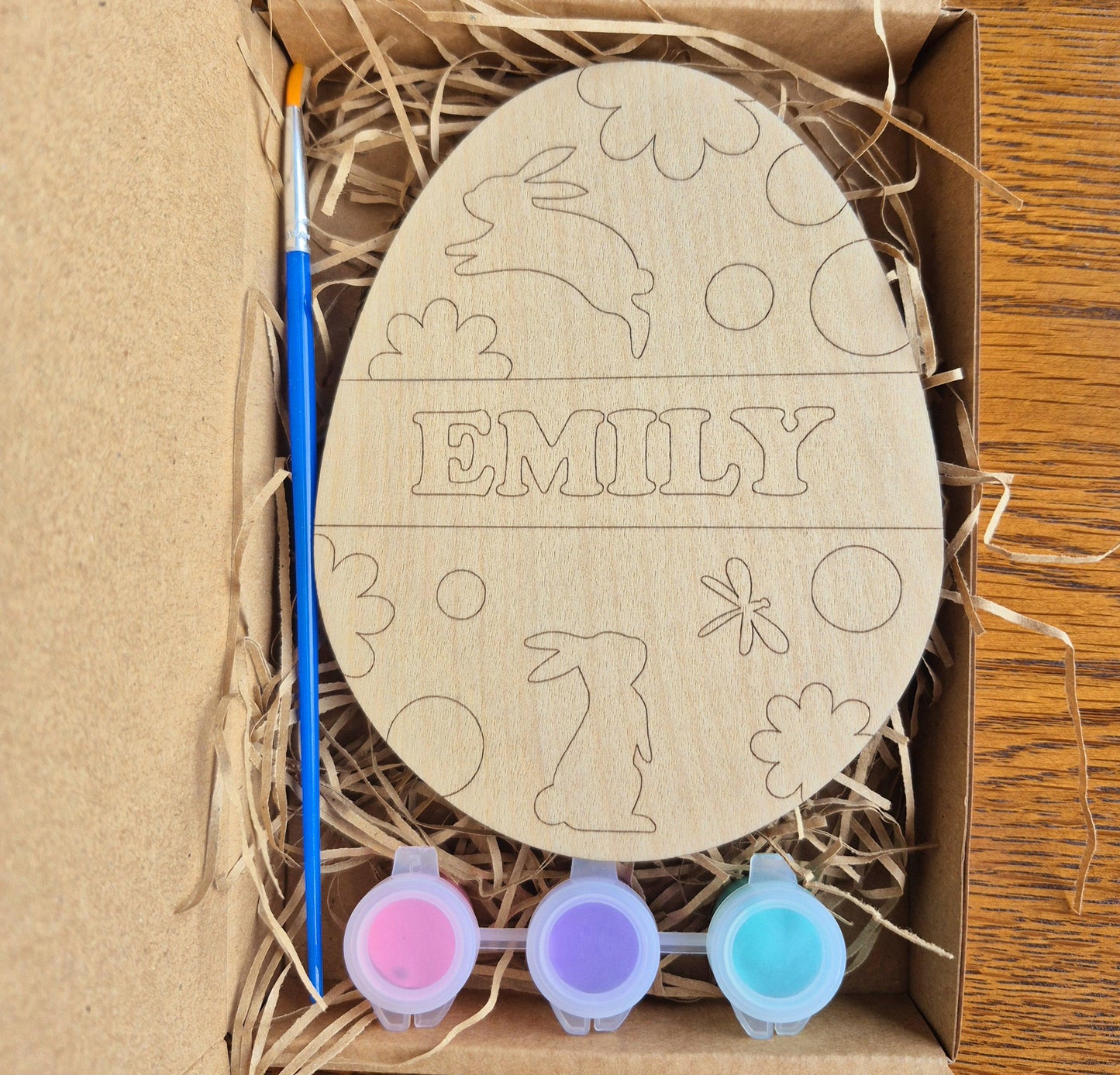 Paint Your Own Personalised Egg