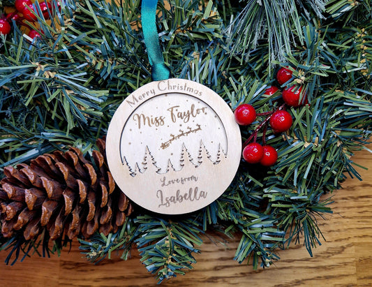 Teacher Bauble