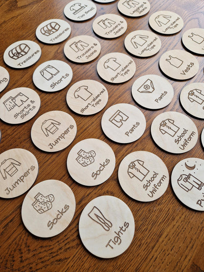 Wardrobe Labels