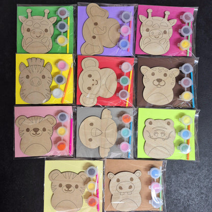 Paint Your Own Jungle Animal