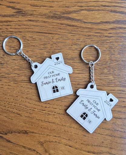 First Home Keyring