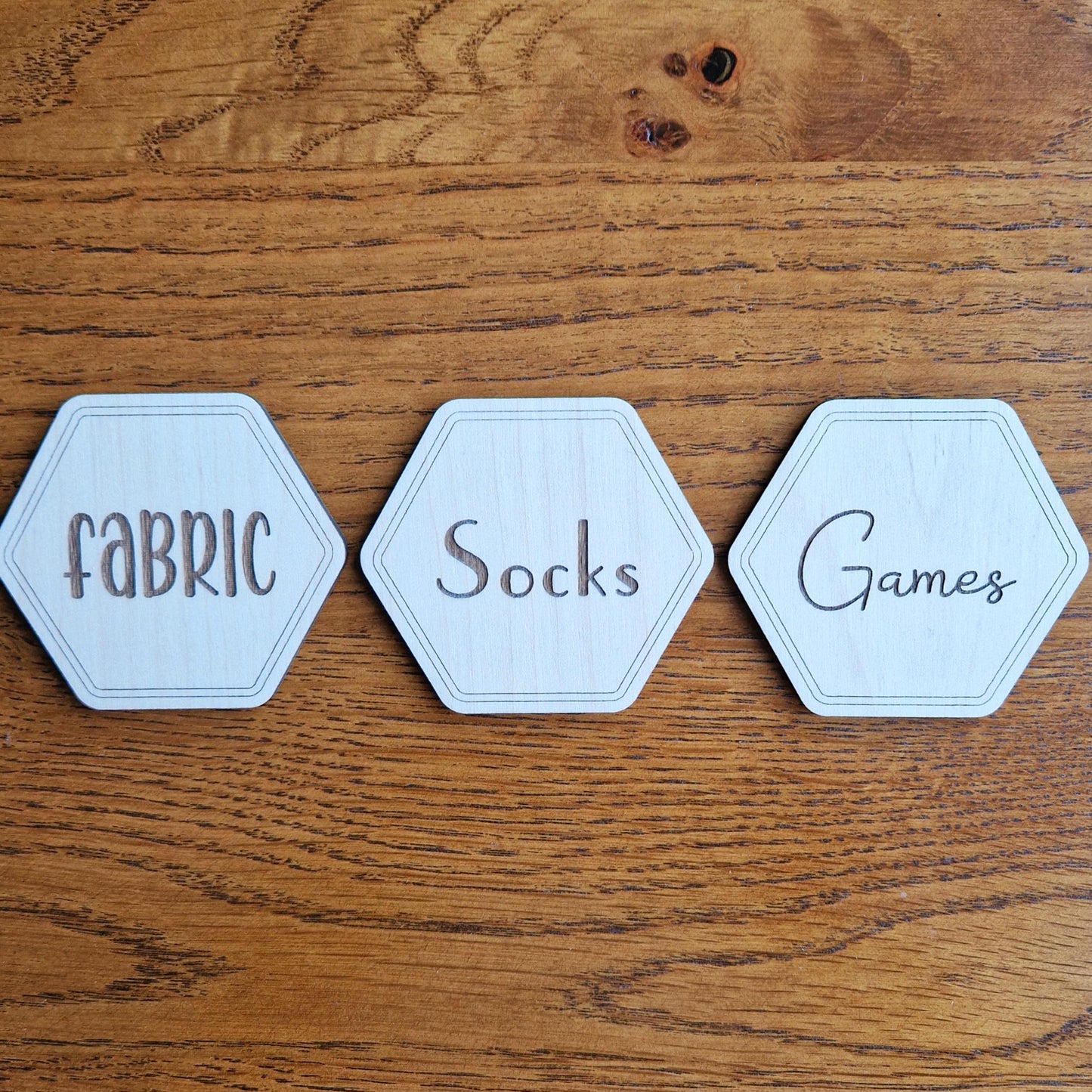 Storage Organisation Labels