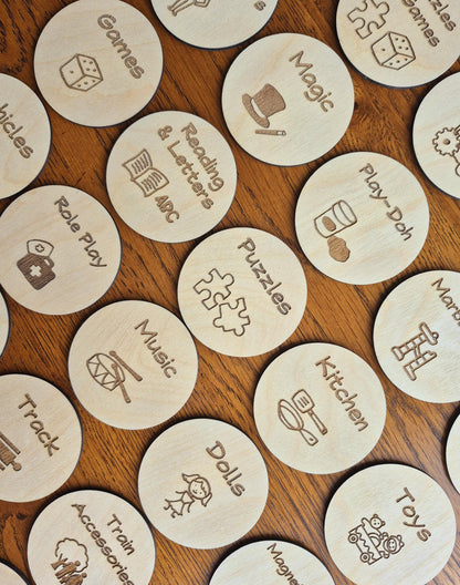 Toy Box Labels