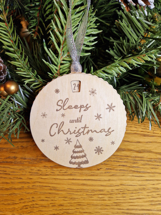 Christmas Countdown Bauble