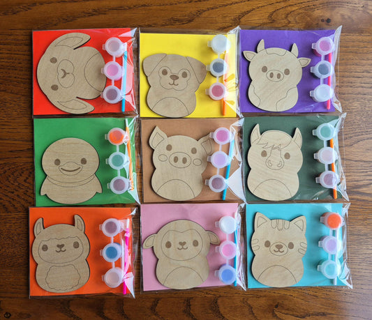 Paint Your Own Farm Animal