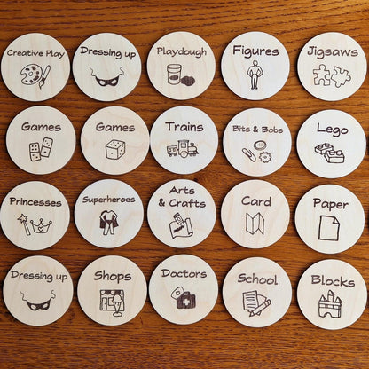 Toy Box Labels