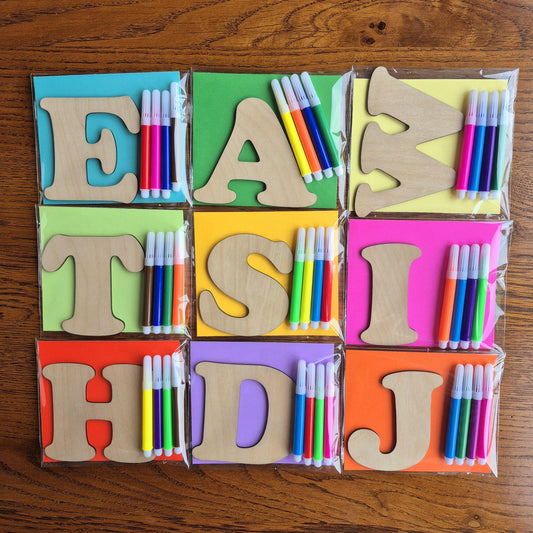 Colour Your Own Letters