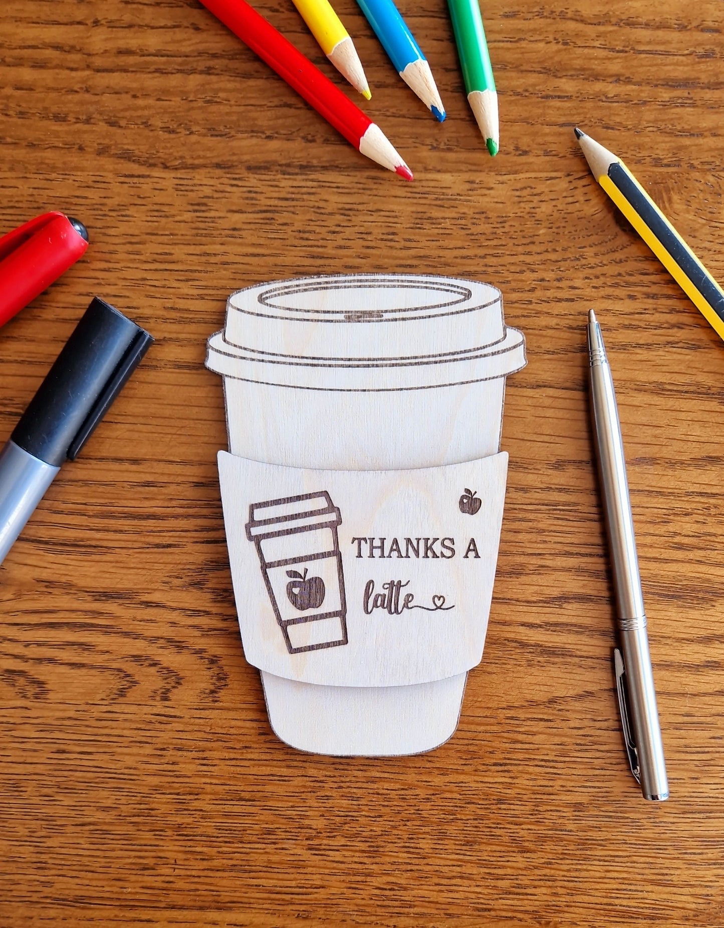 Coffee Cup Gift Card Holder