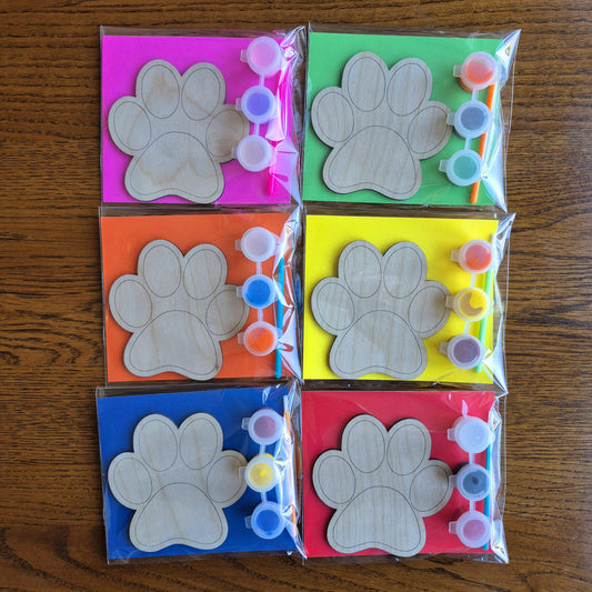 Paint Your Own Paw Print
