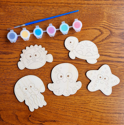 Sea Creature Paint Kit