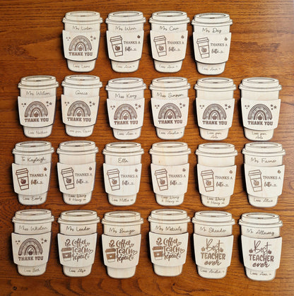Coffee Cup Gift Card Holder
