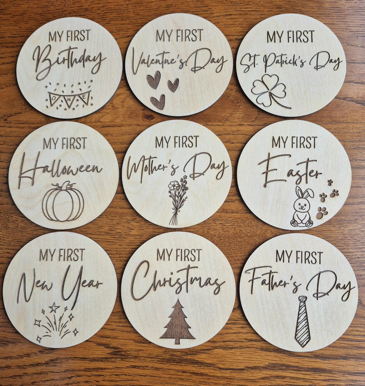 Baby Holiday First Milestones