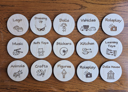 Toy Box Labels