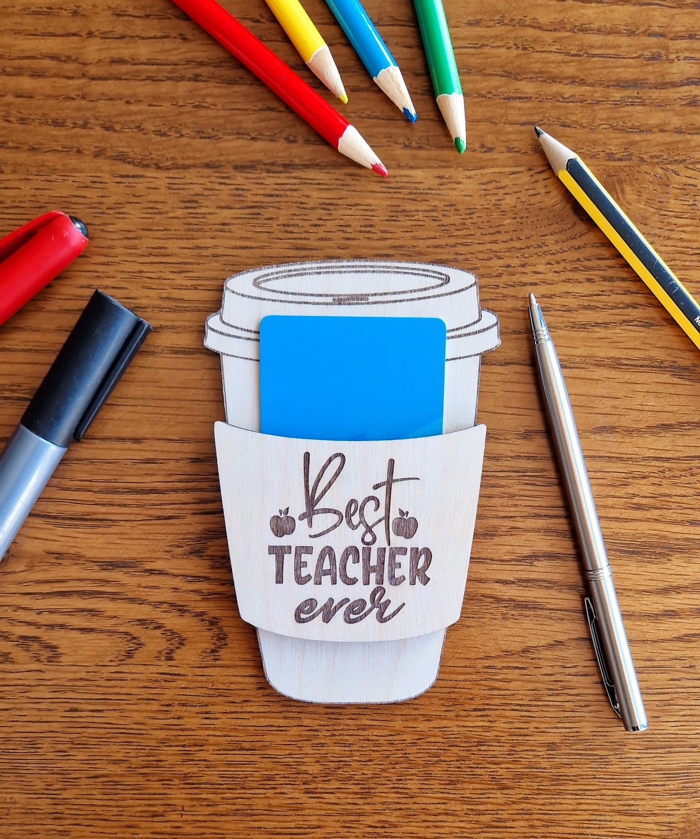 Coffee Cup Gift Card Holder