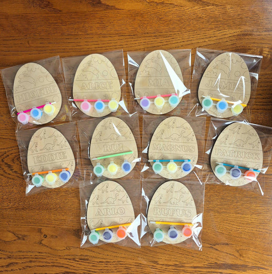 Paint Your Own Personalised Egg