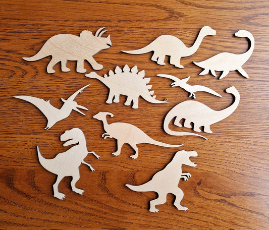 10 Dinosaur Shapes