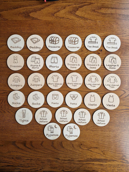 Wardrobe Labels