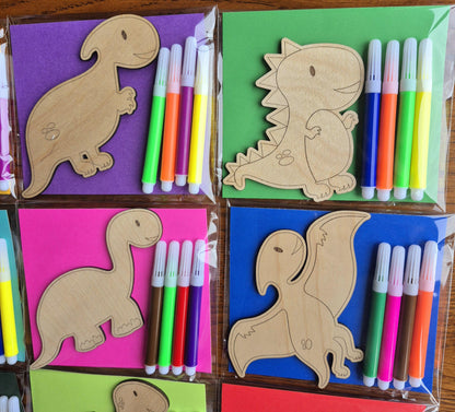 Colour Your Own Dinosaur