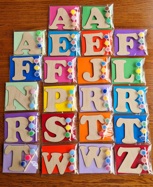 Paint Your Own Letters