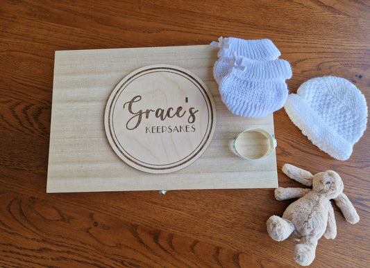 Keepsake Box Topper